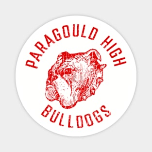 Paragould High Bulldogs (red) Magnet